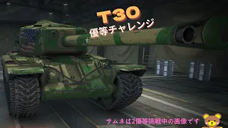 World of Tanks優等チャレンジ(T30)　NO.147