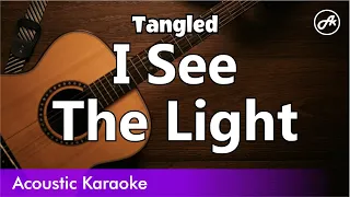 Tangled - I See the Light (karaoke acoustic)