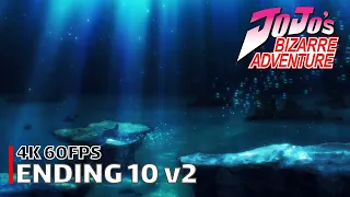 JoJo's Bizarre Adventure - Ending 10 v2 【Distant Dreamer】 4K 60FPS Creditless | CC