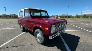 FOR SALE! 1973 Ford Bronco with 302 V8 | Video Tour with "the bald guy" ~ 720.318.7652