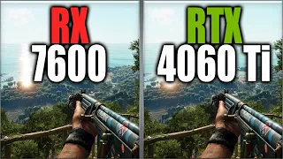 RX 7600 vs RTX 4060 Ti - Tested in 20 Games - Tested 20 Games