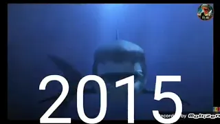 mega shark evolution 2009-2015 #evolution #megalodon