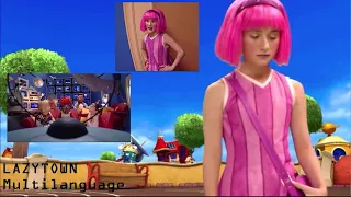 LAZYTOWN Multilanguage "Well fine, you not talk to me, I not talk to you!"