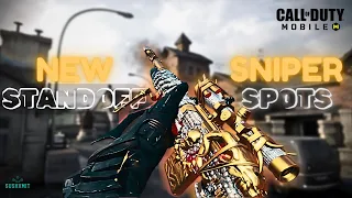 NEW Standoff Sniper spots and wall bangs | CODM