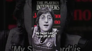 John Lennon's Opinion on My Sweet Lord's Lawsuit #johnlennon #thebeatles