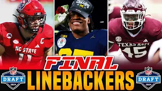 Top Linebackers in the 2024 NFL Draft | LB Rankings