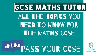 All The Topics You NEED To Know For The 9-1 Maths GCSE 2020 (Higher) | Edexcel AQA & OCR