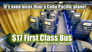 The First Class Bus JOY BUS: Pasay to Baguio
