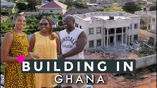 LIVING IN GHANA | THE REALITY OF BUILDING IN GHANA  | Moved from UK to Accra