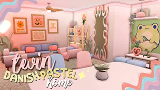 BLOXBURG: Twin Danish Pastel House - NO GAMEPASS ♡