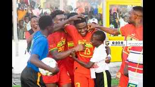 Watch Ernest Nuamah's winning goal for Black Stars | Ghana 2-1 Central African Republic