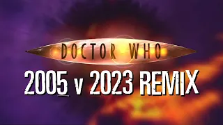 Doctor Who Theme Mix - 2005 with 2023 Drums