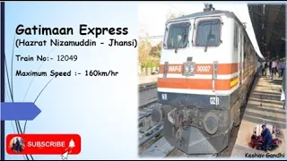 Gatiman Express At Full Speed (160km/hr)