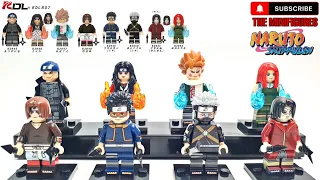 Lego Naruto Ibiki, Kurenai, Choji, Rin, Obito, Kakashi, Itachi Edo Tensei,Kushina Unofficial KDL807