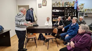 2024. Moscow. Sergey Salov in Moscow Deaf Chess Meeting. Video   Kireeva
