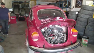 VOLKSWAGEN BEETLE 1303 VOSVOS A BAKIM YAPTIK MOTOR YAĞ DEĞİŞİMİ