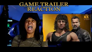 Mortal Kombat 11 Ultimate - Official Rambo vs. Terminator Gameplay Trailer - REACTION