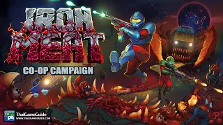 Iron Meat (Demo) : Local Shared Screen Co-op Campaign ~ Full Gameplay Walkthrough (No Commentary)