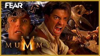 Brendan Fraser vs. Every Mummy (The Mummy Trilogy Final Fights) | Fear