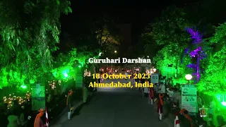 Guruhari Darshan, October 18, 2023, Ahmedabad, India