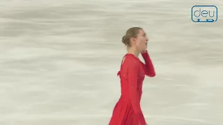 Irina Schmid. Oberstdorf 2019. Silver Ladies I FS. 5 place