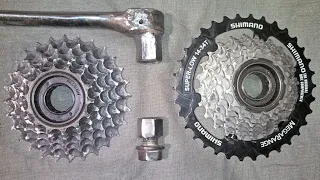 DIY freewheel remover tool for bicycles