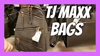 TJ MAXX Shopping BackPacks , HandBags Steve Madden, Bebe , Vegan Leather bags 2017