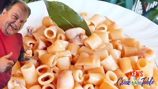 Calamari and Pasta | Ken's Greek Table