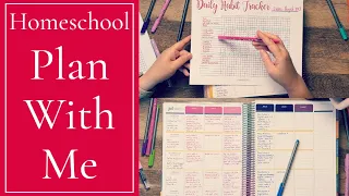 HOMESCHOOL PLAN WITH ME || HIGH SCHOOL, MIDDLE, ELEMENTARY