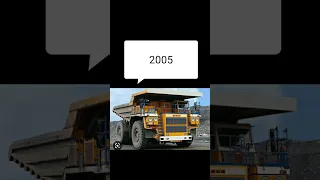 Evolution of BeLAZ Truck (1950~2023) #shorts video #viral video #trending video