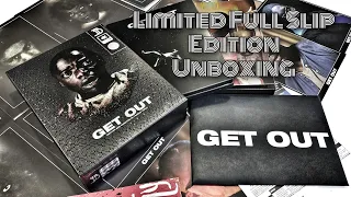 Get Out - Limited Full Slip Edition - EverythingBlu [Unboxing 4K Steelbook Blu-ray Peele Review]