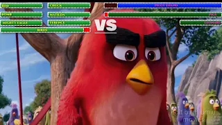 Angry Birds Movie 2016 (1/4) Final Battle | With Healthbars