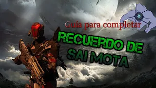 completando el recuerdo de sai mota en Destiny 2