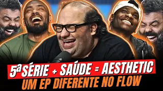 15KG A MENOS EM 2 SEMANAS - Melhores Momentos de Sergio Sacani, Balestrin e Baptista no Flow Podcast