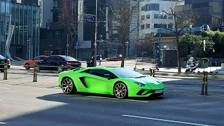 Lamborghini Aventador S in Seoul, South-Korea