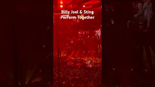 Billy Joel & Sting Perform Together @ MSG #billyjoel #pianoman #sting #100thanniversary