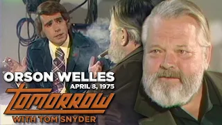 Orson Welles interviewed on "Tomorrow with Tom Snyder" 1975 April 8