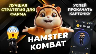 ЛУЧШАЯ СТРАТЕГИЯ ДЛЯ ЗАРАБОТКА В HAMSTER KOMBAT | СКОРО ЛИСТИНГ ТОКЕНА $HMSTR