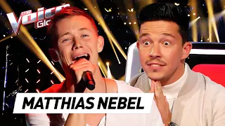 Every MATTHIAS NEBEL performance on The Voice of Germany