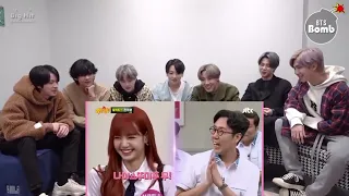 bts reaction lisa