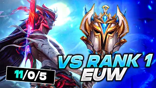 PLAYING YONE VS. THE RANK 1 EUW PLAYER!