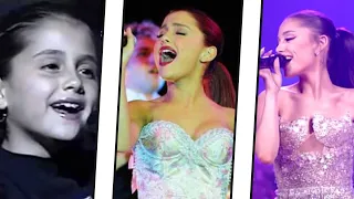 Ariana Grande Broadway/Soundtrack Evolution