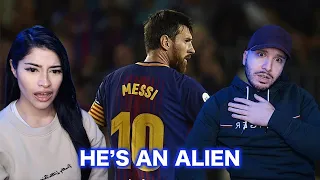 First Time Watching Lionel Messi vs Physics
