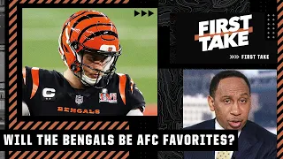 The Bengals aren't gonna be AFC favorites next season! - Stephen A. has doubts | First Take