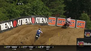 Van Horebeek passes Jonass - MXGP Race 1 - MXGP of Belgium 2019