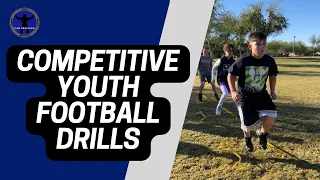 3 Competitive Change of Direction Drills for Youth Football