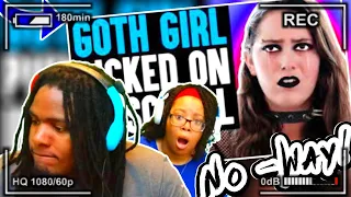 Couple Reacts!: GOTH GIRL Picked On IN SCHOOL, What Happens Is Shocking | Dhar Mann