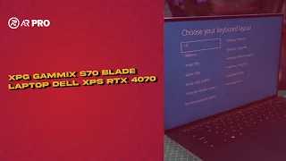 UNBOXING SSD XPG GAMMIX + LAPTOP DELL XPS RTX4070