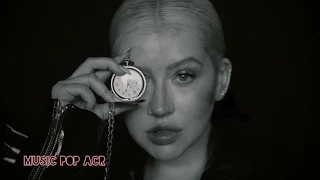 Christina Aguilera Clocks Intro (LIBERATION TOUR BACKDROP)