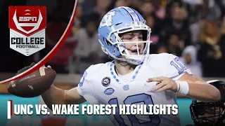 North Carolina Tar Heels vs. Wake Forest Demon Deacons | Full Game Highlights